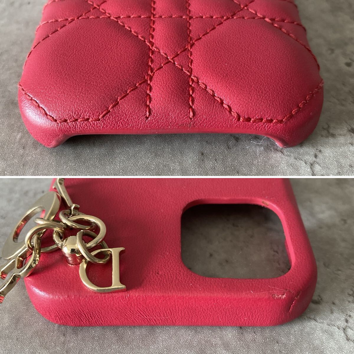 Lady Dior レディーディオール カナージュ ラムスキン iPhone 12 Lady Dior レディーディオール カナージュ ラムスキン iPhone 12