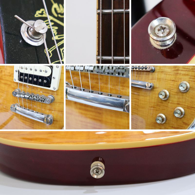  мертвый запас класс Epiphone Epiphone Slash Les Paul Standard Appetite Burst электрогитара 6 струна Maple верх одобрено документы 2000шт.@ ограничение 