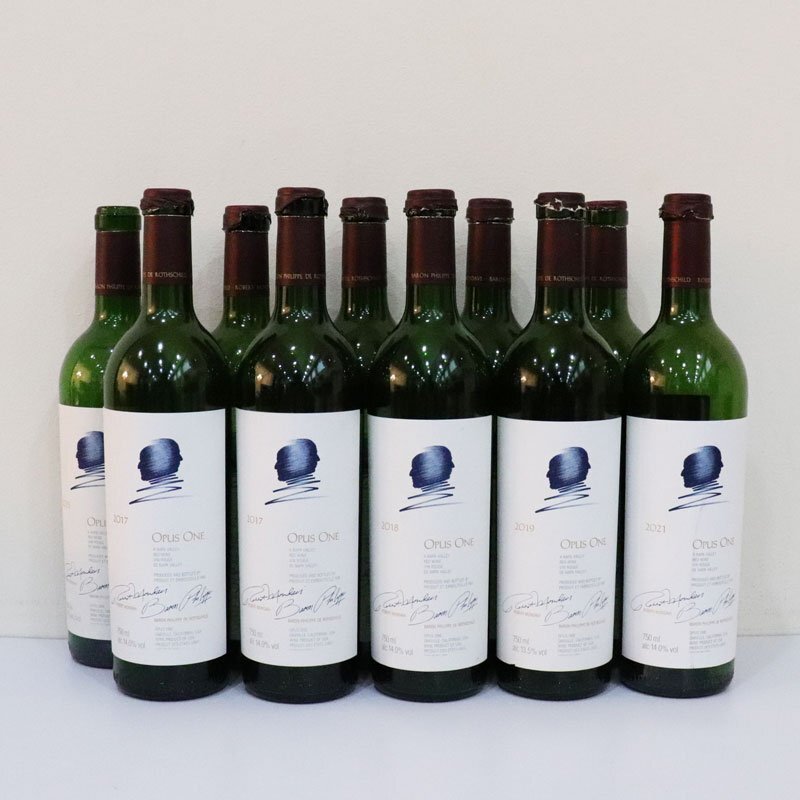 1円~ 空瓶10本セット! OPUS ONE オーパス・ワン ワイン 750ml 1円~ 空瓶10本セット! OPUS ONE オーパス・ワン ワイン 750ml