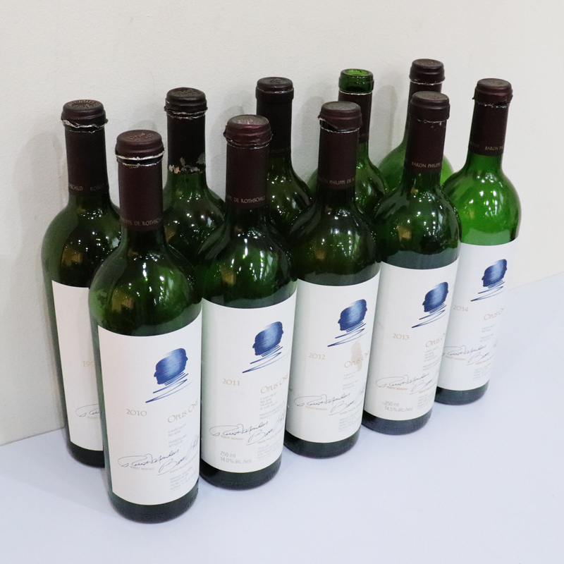 空瓶10本セット! OPUS ONE オーパス・ワン ワイン 750ml 1998 空瓶10本セット! OPUS ONE オーパス・ワン ワイン 750ml 1998