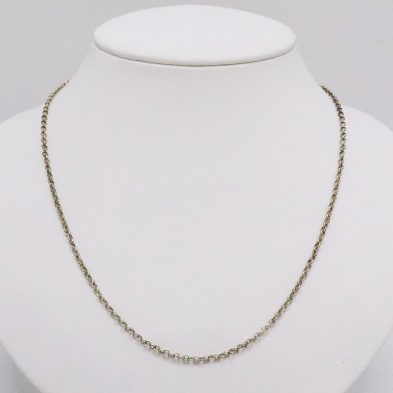 1円~ CHROME HEARTS クロムハーツ ロールチェーン ネックレス 1円~ CHROME HEARTS クロムハーツ ロールチェーン ネックレス