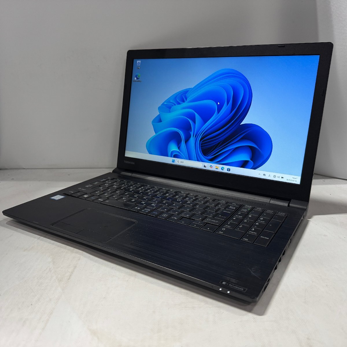 ◎dynabook B65/DN PB6DNTB41R7FD1 Intel Core i5-8250U メモリ8GB HDD500GB Windows11Pro ACアダプター付属 簡易確認のみ /0415e1