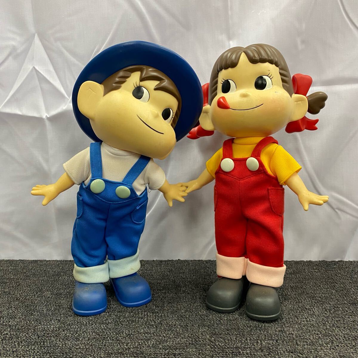 △【売り切り】不二家 ペコちゃん&ポコちゃん 人形 2体セット △【売り切り】不二家 ペコちゃん&ポコちゃん 人形 2体セット