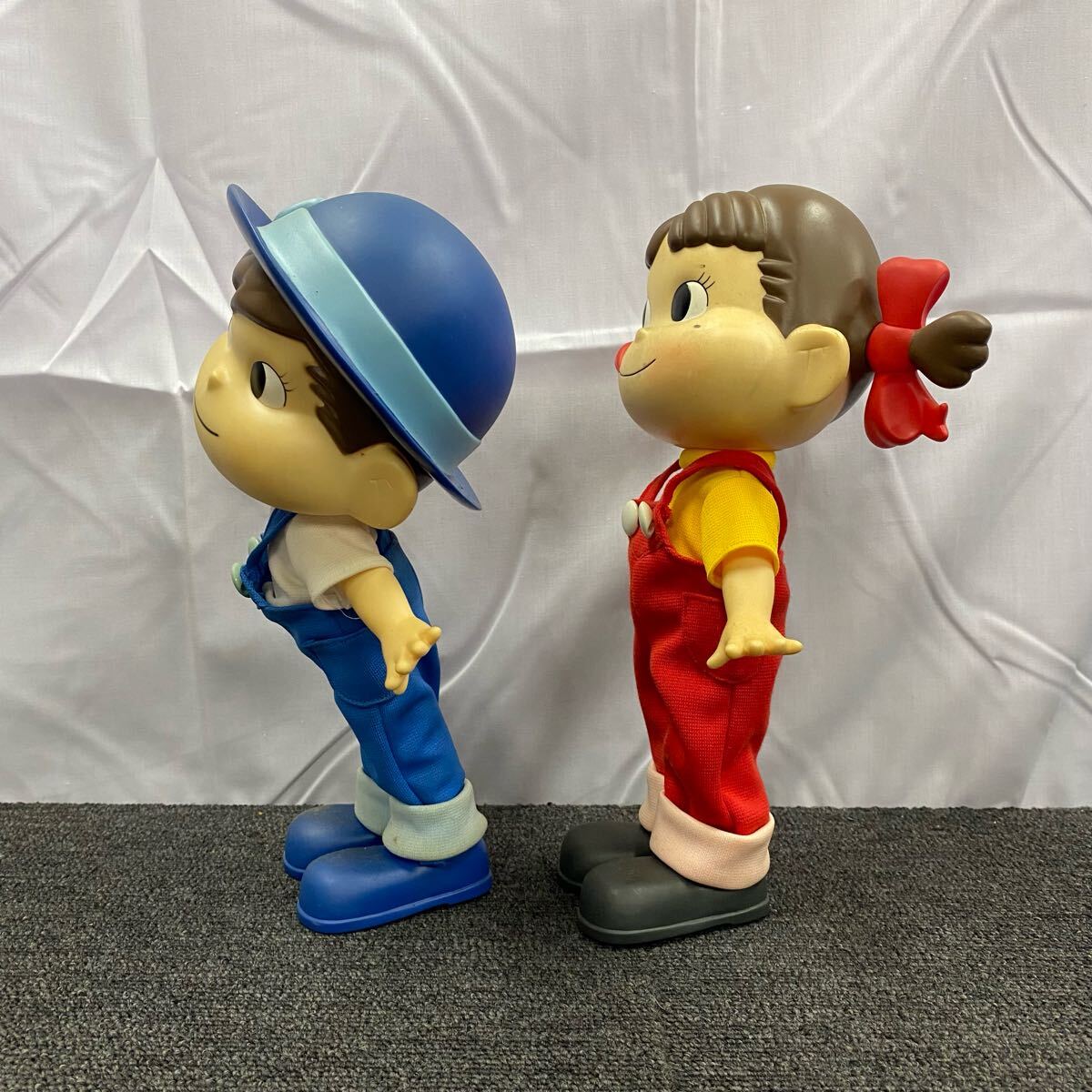 △【売り切り】不二家 ペコちゃん&ポコちゃん 人形 2体セット △【売り切り】不二家 ペコちゃん&ポコちゃん 人形 2体セット