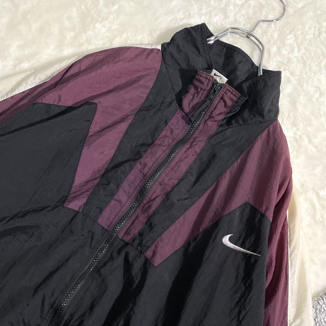 90s00s NIKE ナイロンジャケット 白タグ XL相当 ブラック 90s00s NIKE ナイロンジャケット 白タグ XL相当 ブラック