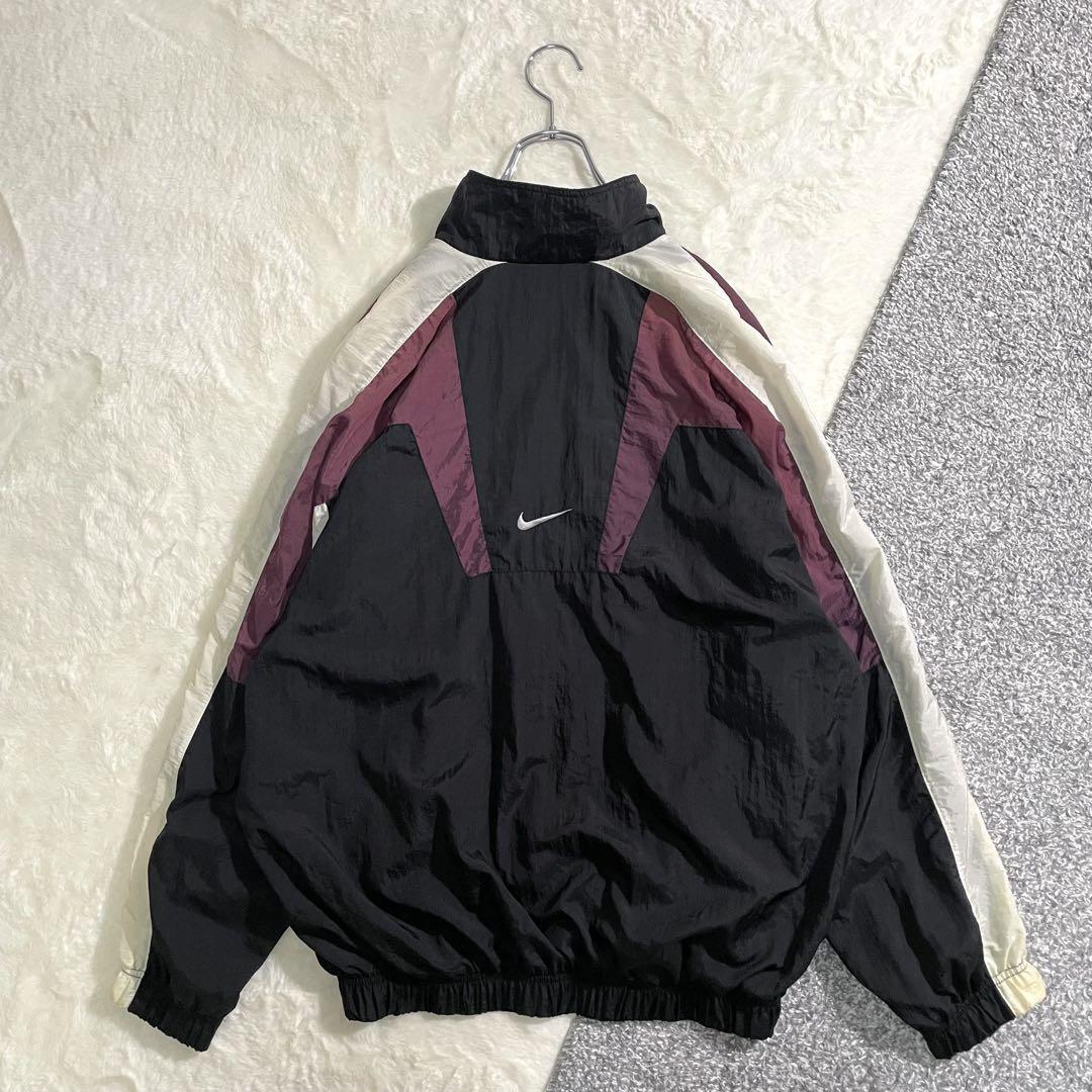90s00s NIKE ナイロンジャケット 白タグ XL相当 ブラック 90s00s NIKE ナイロンジャケット 白タグ XL相当 ブラック