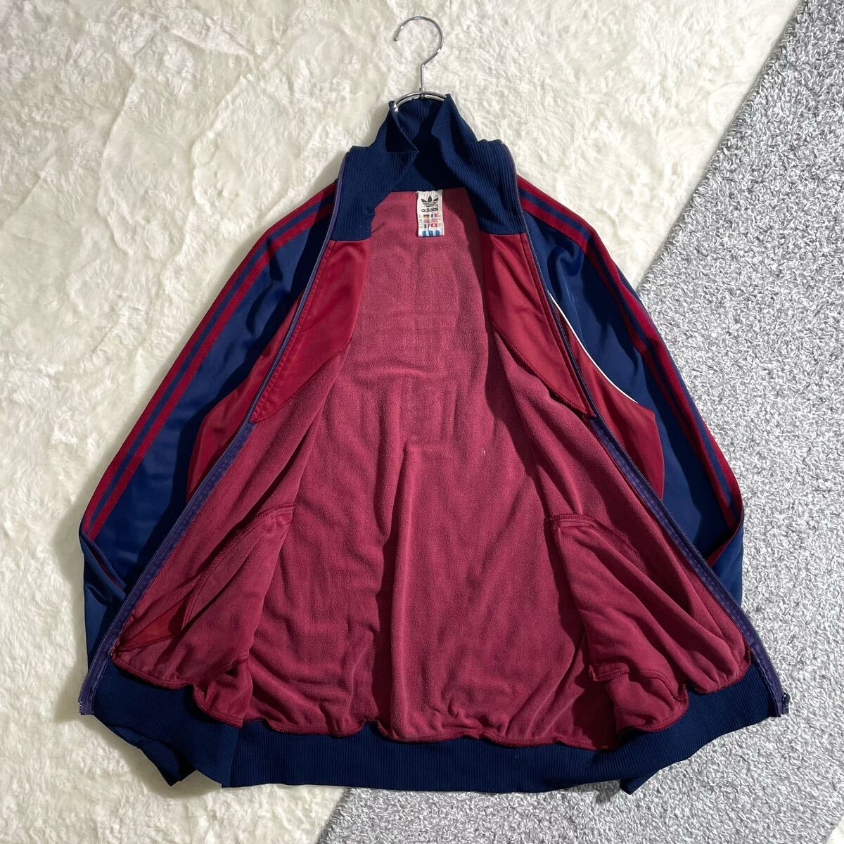 80s adidas 西ドイツ製 トラックジャケット ロゴワッペン US L 80s adidas 西ドイツ製 トラックジャケット ロゴワッペン US L