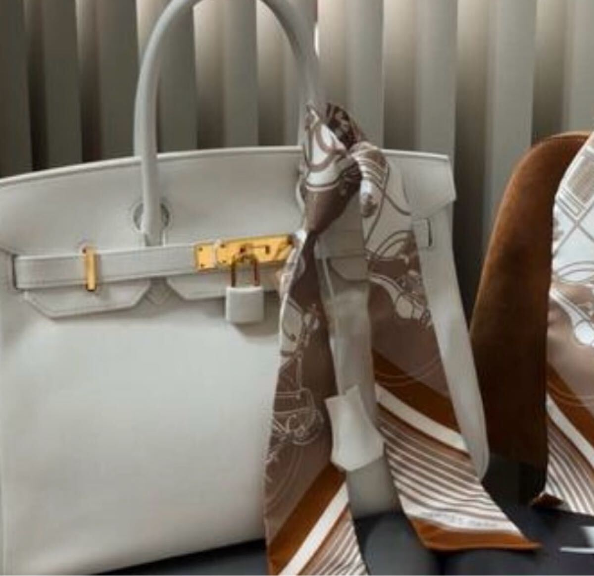 希少 HERMES エルメス バーキン用 クロシェット カデナ 鍵セット