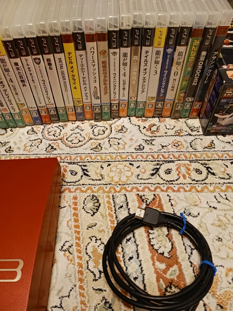PlayStation 3 (320GB) スカーレット・レッド CECH-3000B ソフト PlayStation 3 (320GB) スカーレット・レッド CECH-3000B ソフト