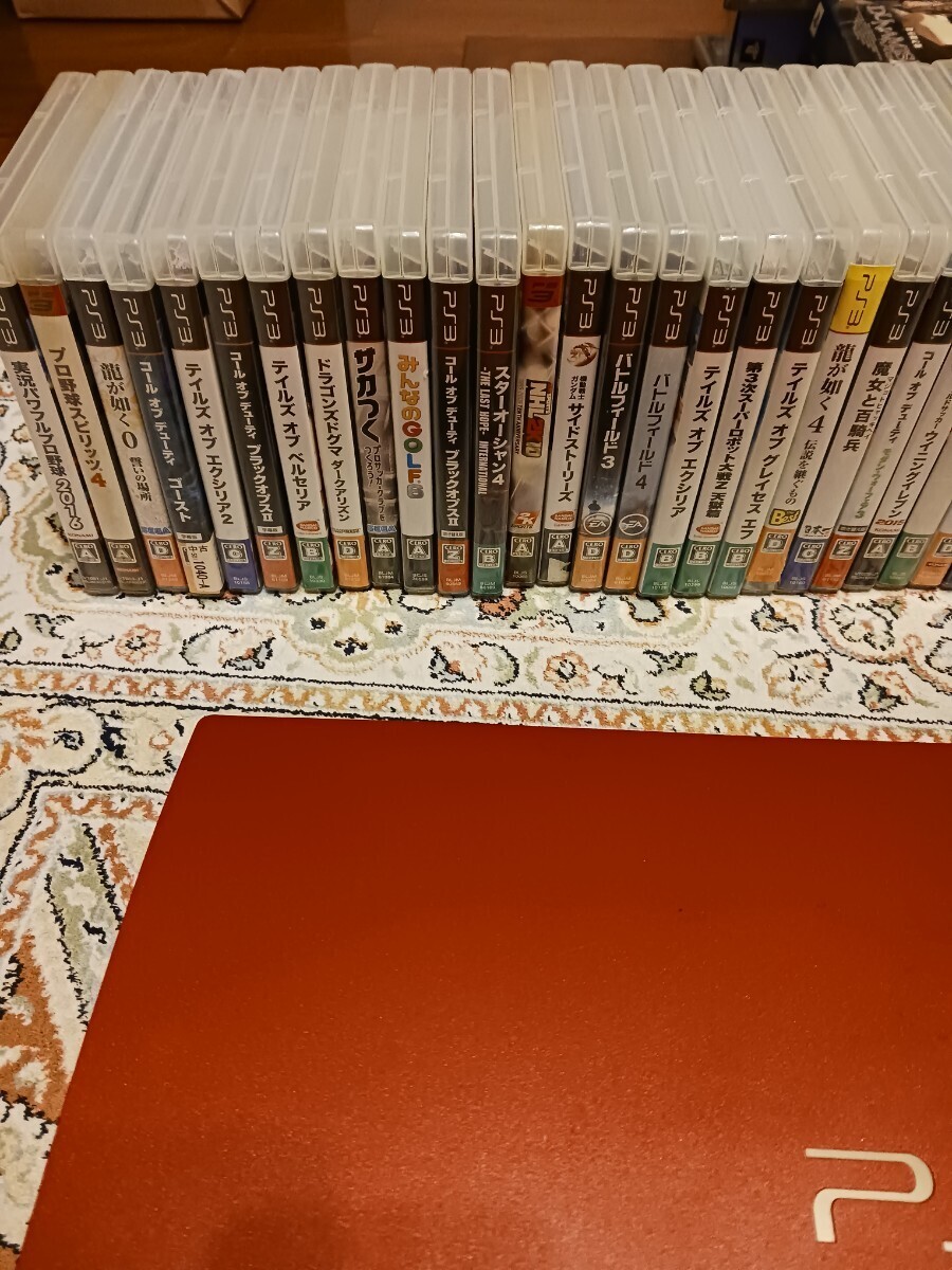 PlayStation 3 (320GB) スカーレット・レッド CECH-3000B ソフト PlayStation 3 (320GB) スカーレット・レッド CECH-3000B ソフト