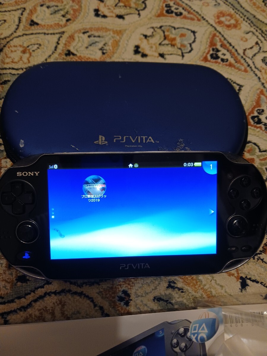 PSVITA PCH-1100 3G Wi-Fiモデル クリスタルブラック メモリー PSVITA PCH-1100 3G Wi-Fiモデル クリスタルブラック メモリー
