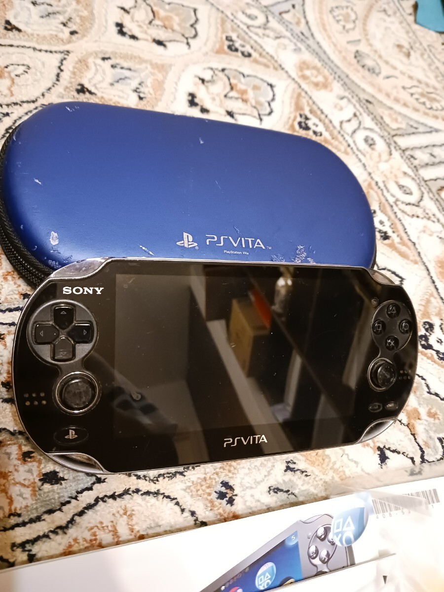 PSVITA PCH-1100 3G Wi-Fiモデル クリスタルブラック メモリー PSVITA PCH-1100 3G Wi-Fiモデル クリスタルブラック メモリー