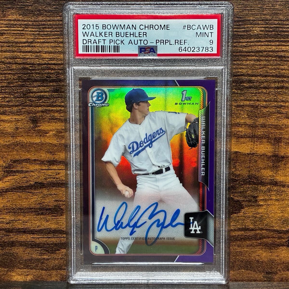ウォーカー ビューラー/Walker Buehler/1st Bowman Chrome/Topps ウォーカー ビューラー/Walker Buehler/1st Bowman Chrome/Topps