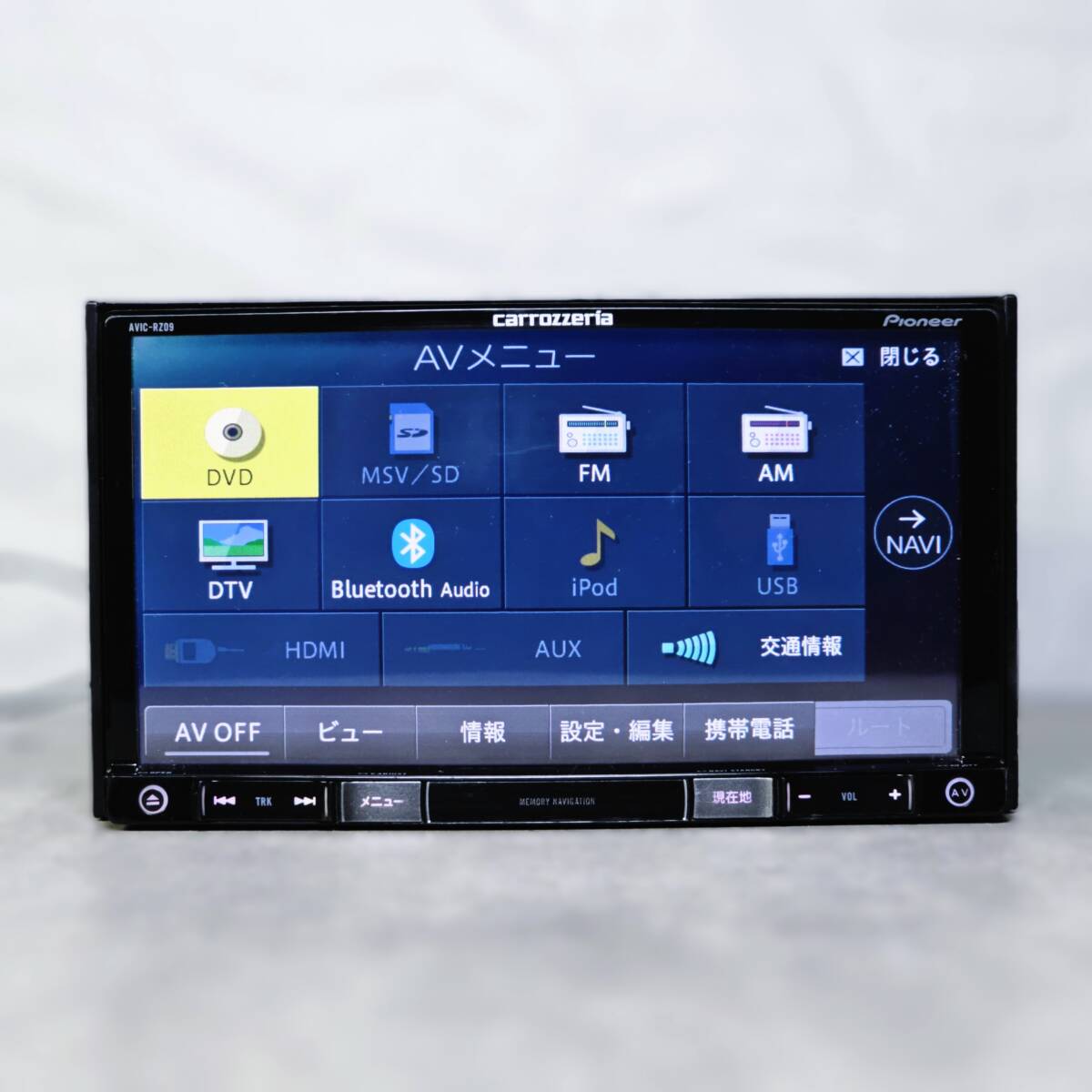 Zx1105|カロッツェリア パイオニア AVIC-RZ09 G-RZ09 SDナビ Zx1105|カロッツェリア パイオニア AVIC-RZ09 G-RZ09 SDナビ