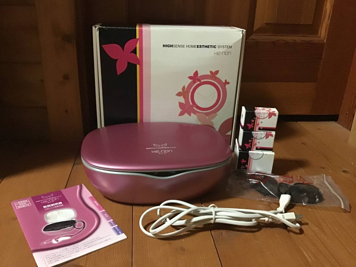 ケノン 脱毛器 フラッシュ式脱毛器 美顔器 Ver.4.1 ピンク 取扱 ケノン 脱毛器 フラッシュ式脱毛器 美顔器 Ver.4.1 ピンク 取扱