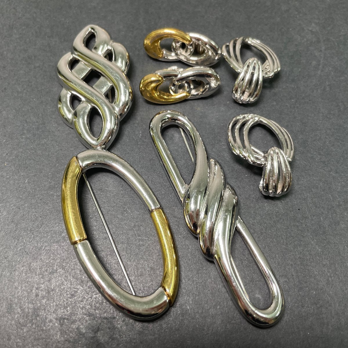 m002 H6(30) MONET モネ まとめ ネックレス イヤリング ブローチ m002 H6(30) MONET モネ まとめ ネックレス イヤリング ブローチ