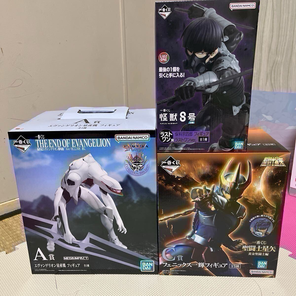 未開封、一番くじフィギュアまとめ。エヴァンゲリオン量産機A賞 未開封、一番くじフィギュアまとめ。エヴァンゲリオン量産機A賞