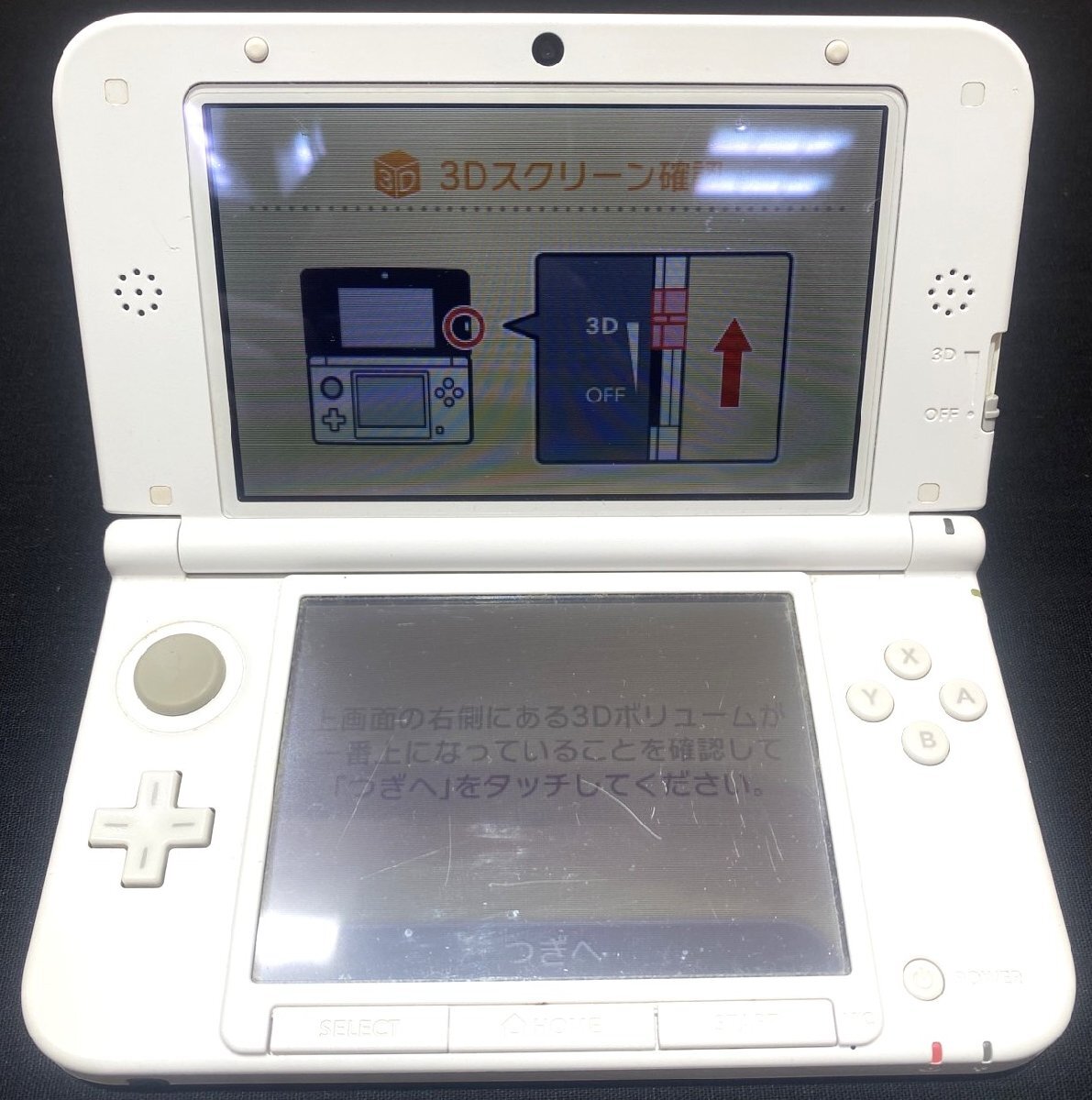 6NYニュ03012D】1円スタート☆Nintendo☆3DS LL☆SPR-001☆通電 6NYニュ03012D】1円スタート☆Nintendo☆3DS LL☆SPR-001☆通電