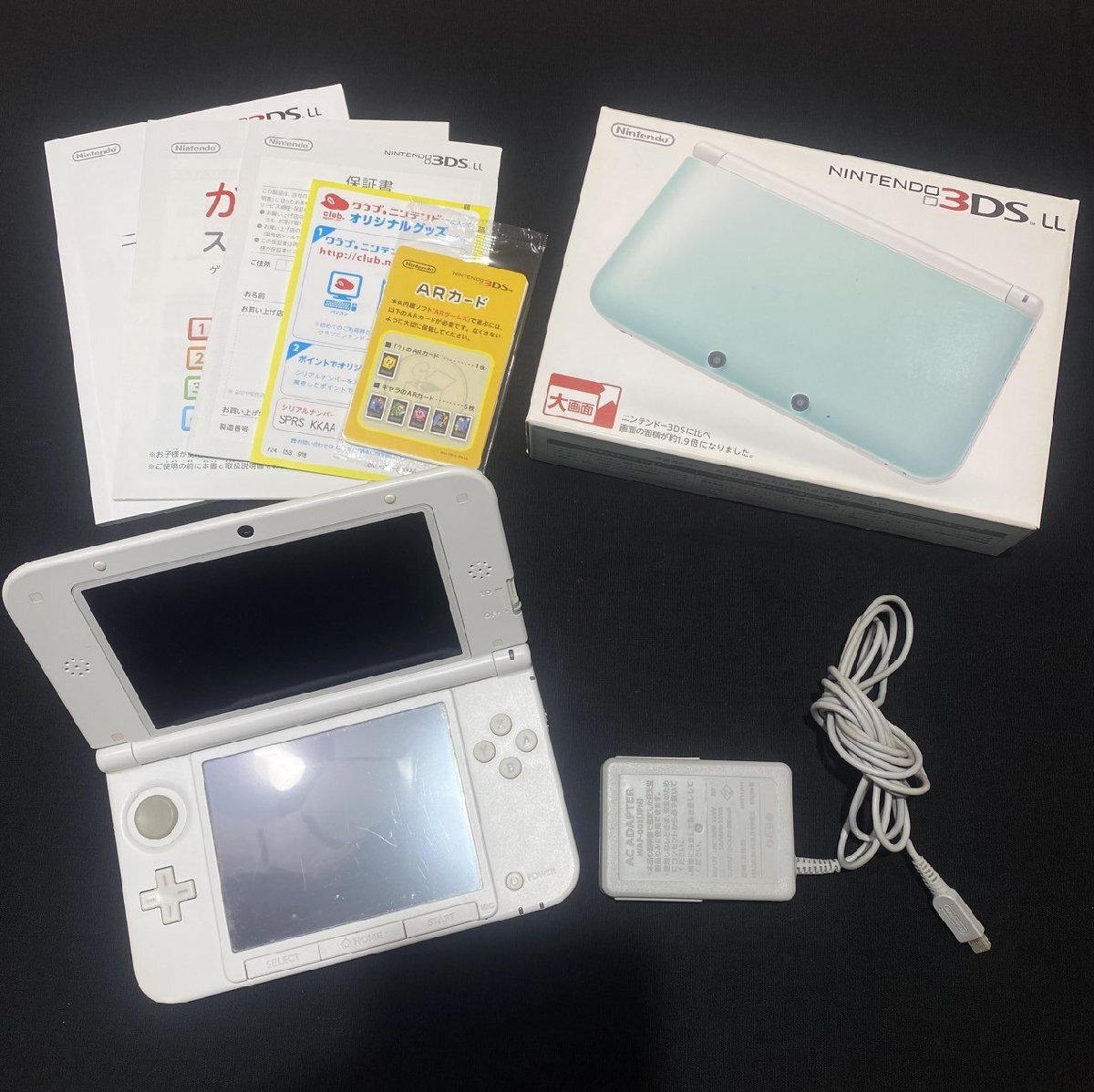 6NYニュ03012D】1円スタート☆Nintendo☆3DS LL☆SPR-001☆通電 6NYニュ03012D】1円スタート☆Nintendo☆3DS LL☆SPR-001☆通電