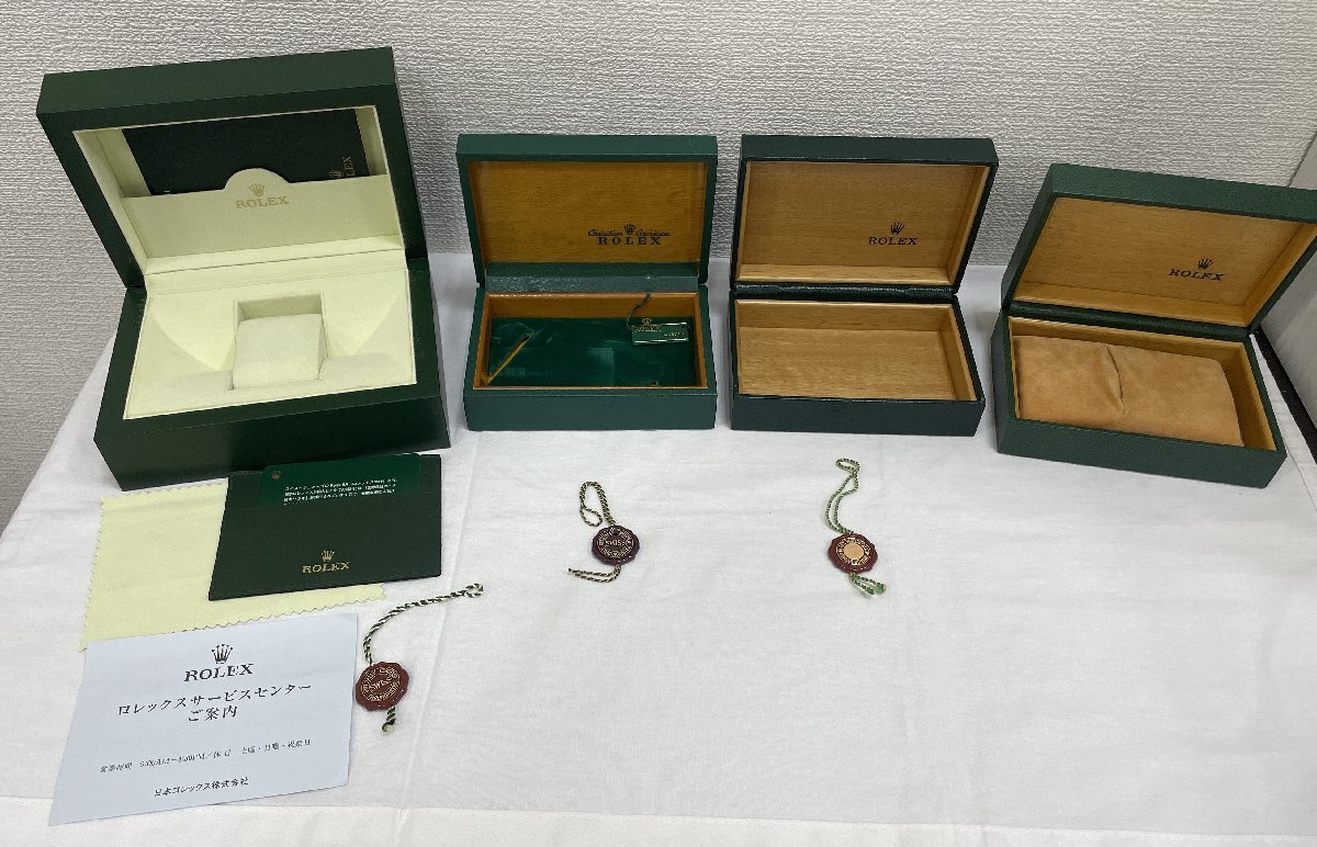 8AT平02004F】1円スタート☆Rolex ロレックス☆空箱 内箱☆緑 8AT平02004F】1円スタート☆Rolex ロレックス☆空箱 内箱☆緑