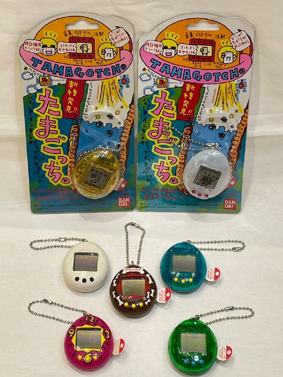 5MK張□03014F】☆1円スタート☆初代☆たまごっち☆新種発見 5MK張□03014F】☆1円スタート☆初代☆たまごっち☆新種発見