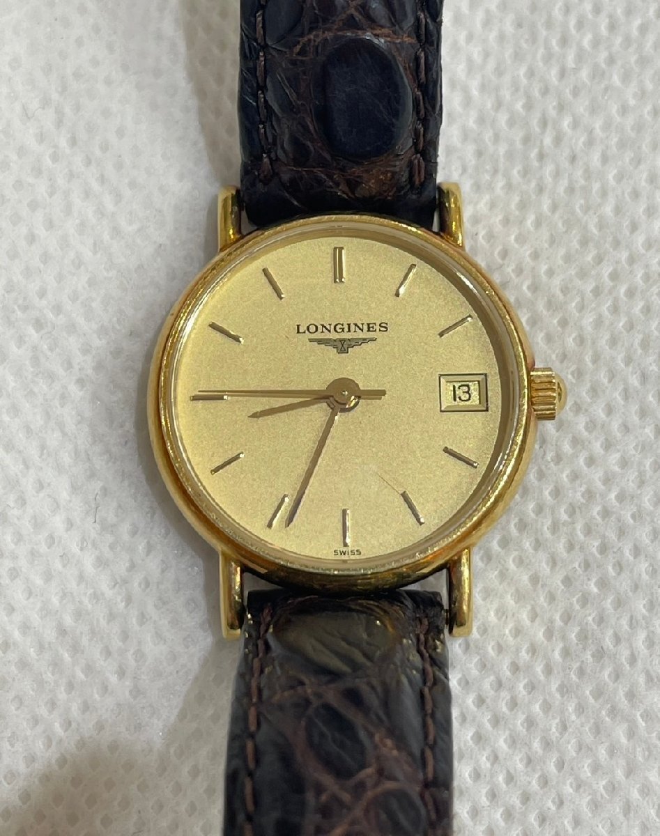 5KK藤03008E】1円スタート☆LONGINES☆ロンジン☆腕時計☆18K 5KK藤03008E】1円スタート☆LONGINES☆ロンジン☆腕時計☆18K