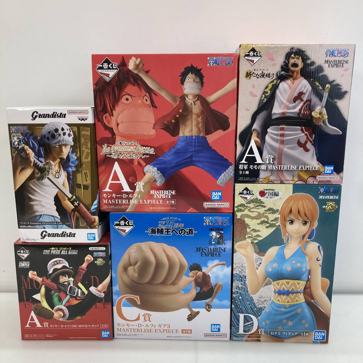 05w10691 ☆1円~【フィギュアセット】 ワンピース一番くじ 05w10691 ☆1円~【フィギュアセット】 ワンピース一番くじ