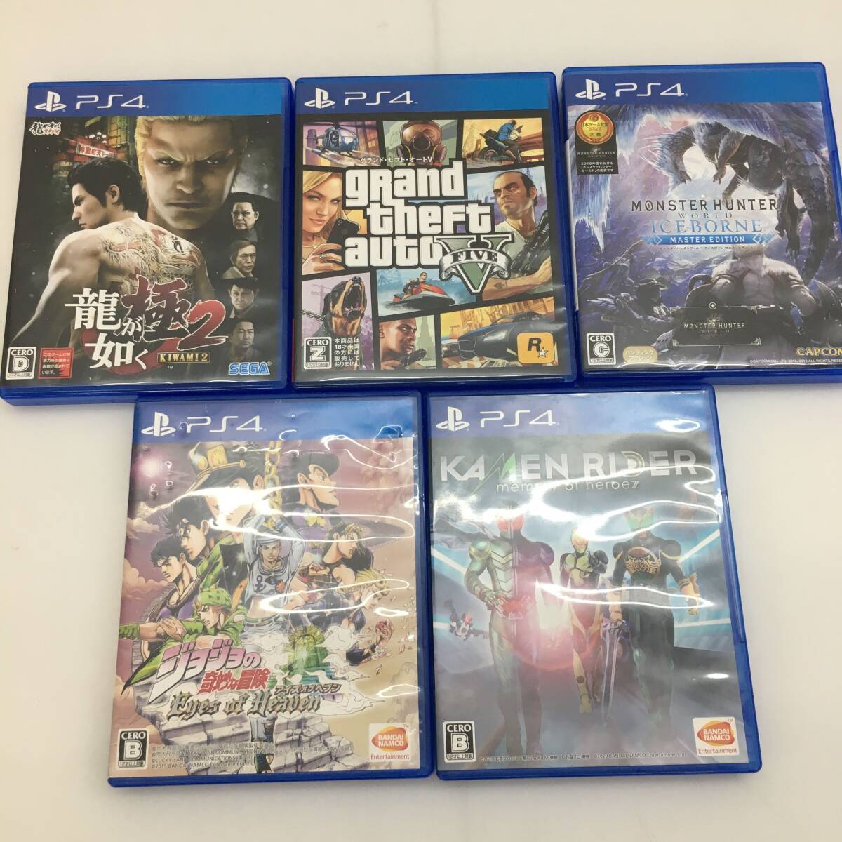 05w10853☆1円~【PS4ソフト】5本 龍が如く極2 グランド・セフト 05w10853☆1円~【PS4ソフト】5本 龍が如く極2 グランド・セフト