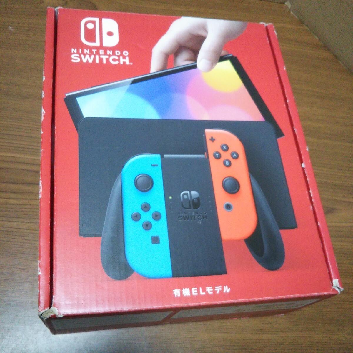 Nintendo Switch 有機ELモデル ネオンブルー ネオンレッド の箱 Nintendo Switch 有機ELモデル ネオンブルー ネオンレッド の箱