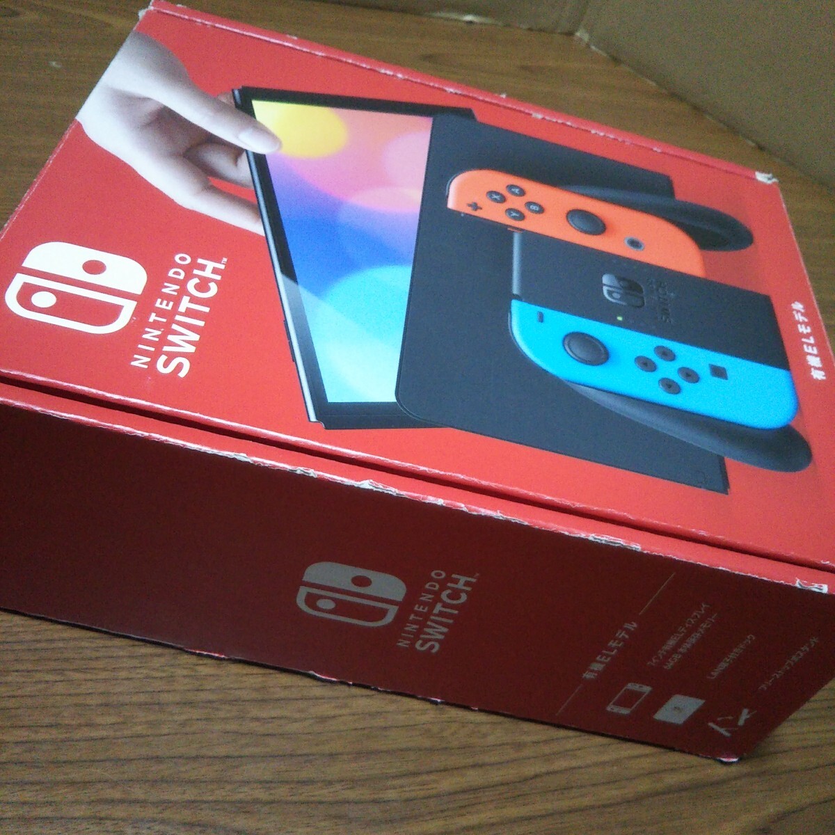 Nintendo Switch 有機ELモデル ネオンブルー ネオンレッド の箱 Nintendo Switch 有機ELモデル ネオンブルー ネオンレッド の箱