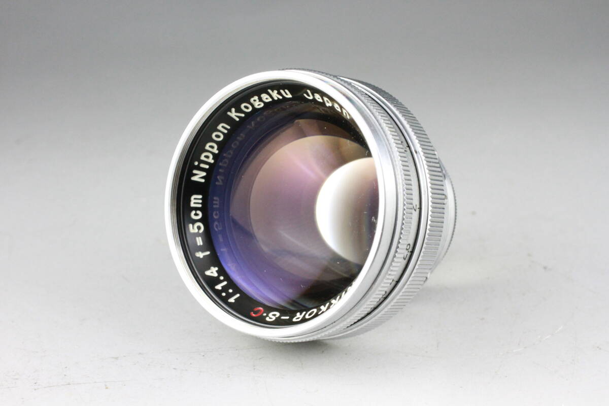 良品】実写テスト済み NIKKOR S・C 5cm F1.4 Sマウント NIPPON 良品】実写テスト済み NIKKOR S・C 5cm F1.4 Sマウント NIPPON