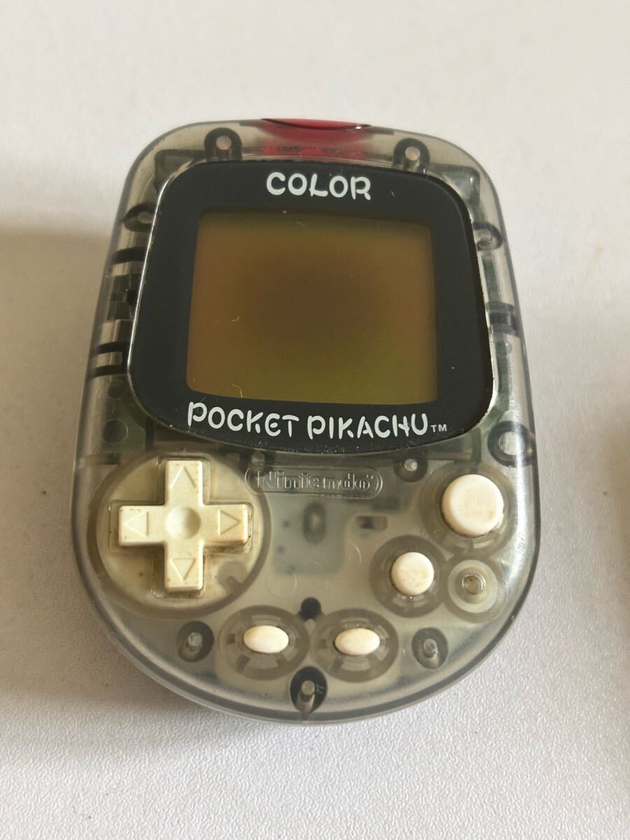 まとめ 2点 ポケットピカチュウ カラー スケルトンブラック まとめ 2点 ポケットピカチュウ カラー スケルトンブラック