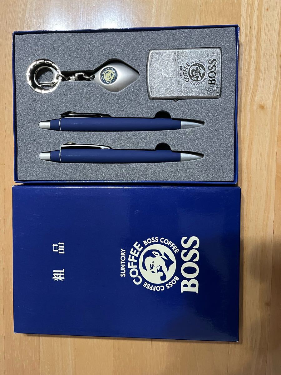 zippo ジッポ BOSSジャン 缶コーヒー ボス 販売促進品 ジッポー zippo ジッポ BOSSジャン 缶コーヒー ボス 販売促進品 ジッポー