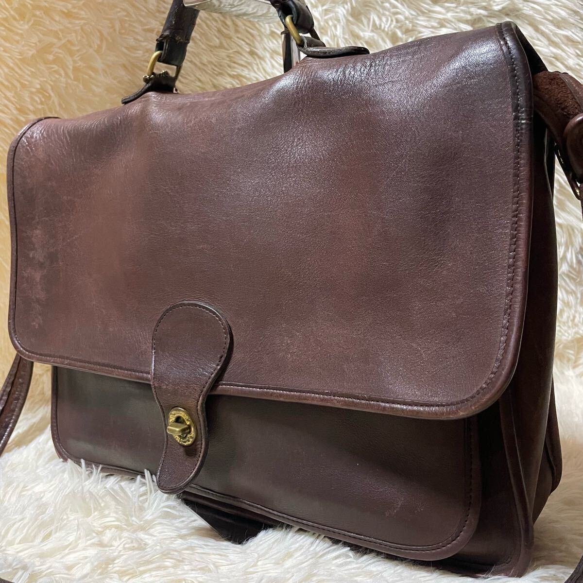 良品 COACH オールドコーチ 2way ビジネスバッグ ブリーフケース 良品 COACH オールドコーチ 2way ビジネスバッグ ブリーフケース