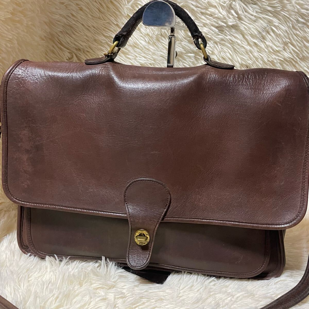 良品 COACH オールドコーチ 2way ビジネスバッグ ブリーフケース 良品 COACH オールドコーチ 2way ビジネスバッグ ブリーフケース