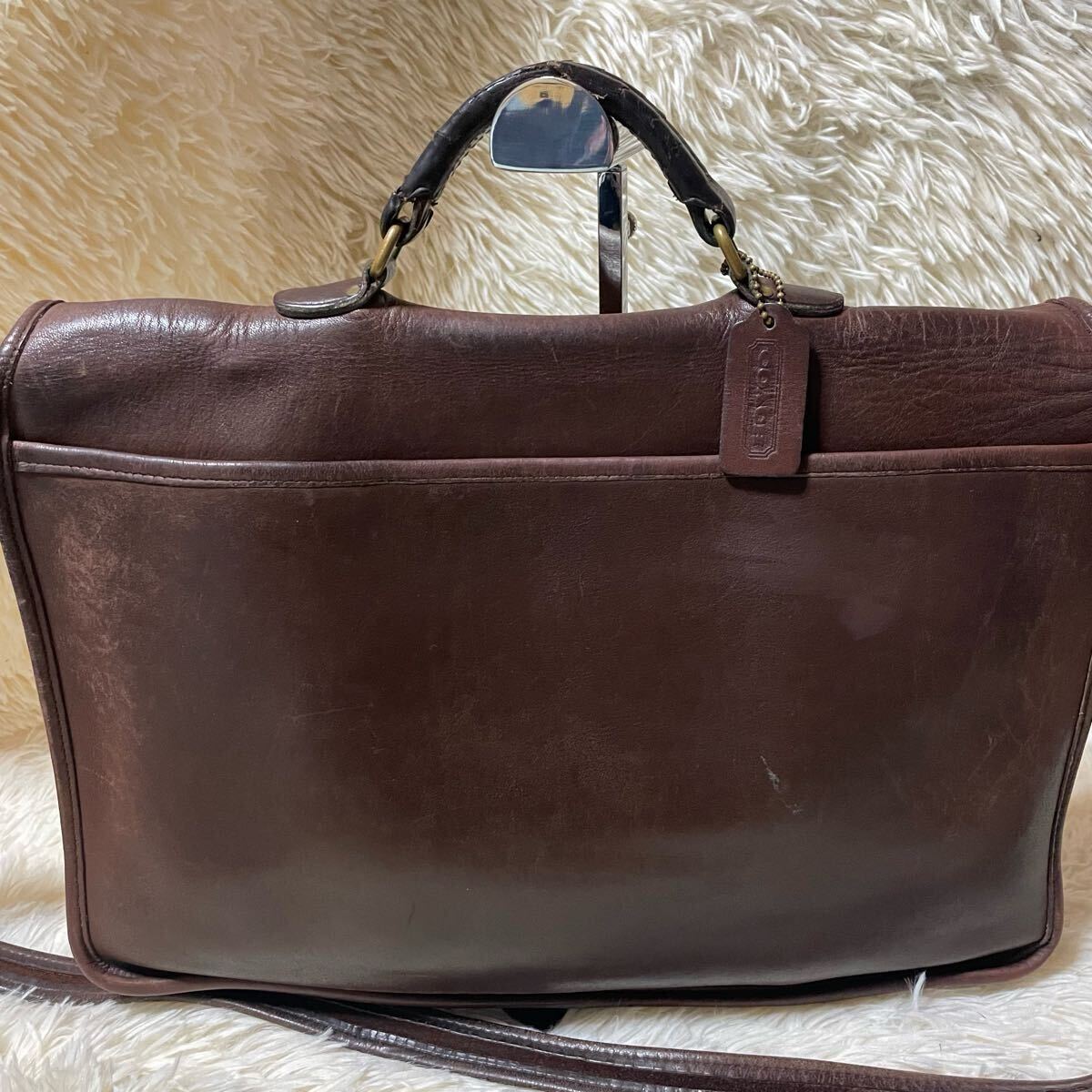 良品 COACH オールドコーチ 2way ビジネスバッグ ブリーフケース 良品 COACH オールドコーチ 2way ビジネスバッグ ブリーフケース