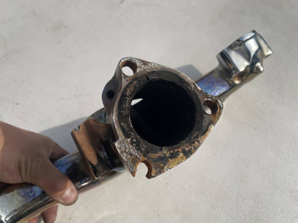 【中古】シボレー スモールブロック用 ステンレス へダース マフラー SBC【格安出品】