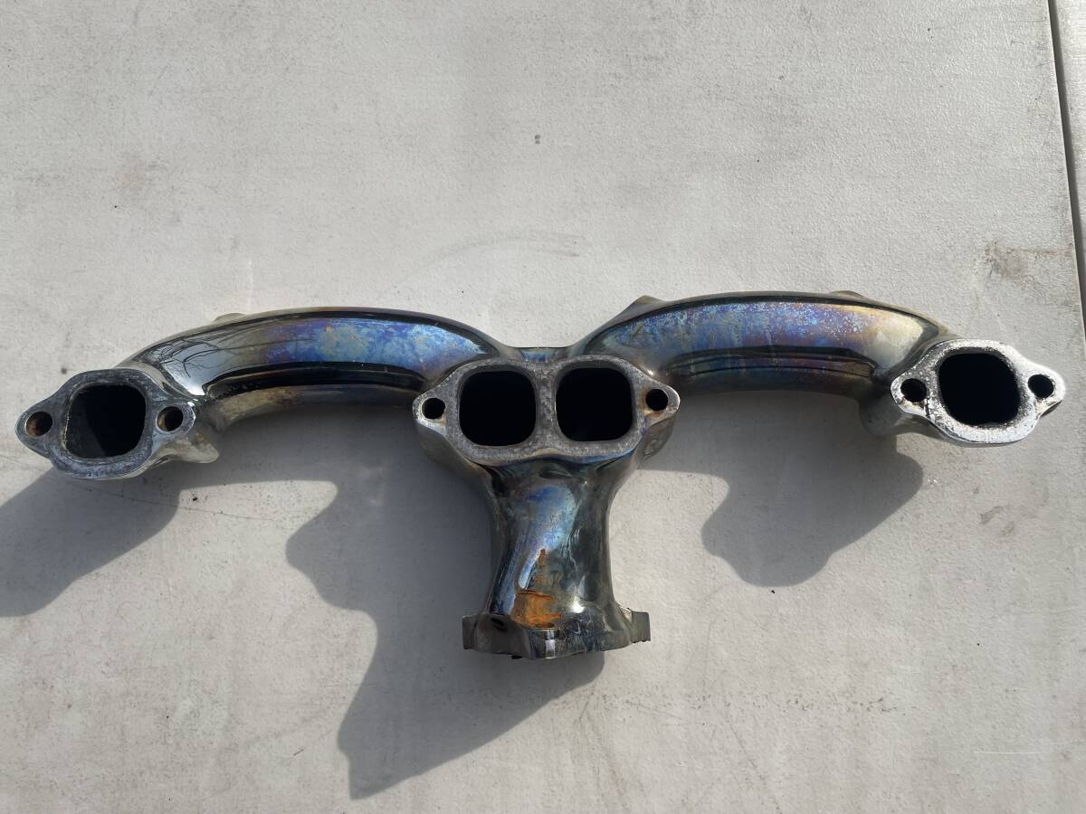 【中古】シボレー スモールブロック用 ステンレス へダース マフラー SBC【格安出品】