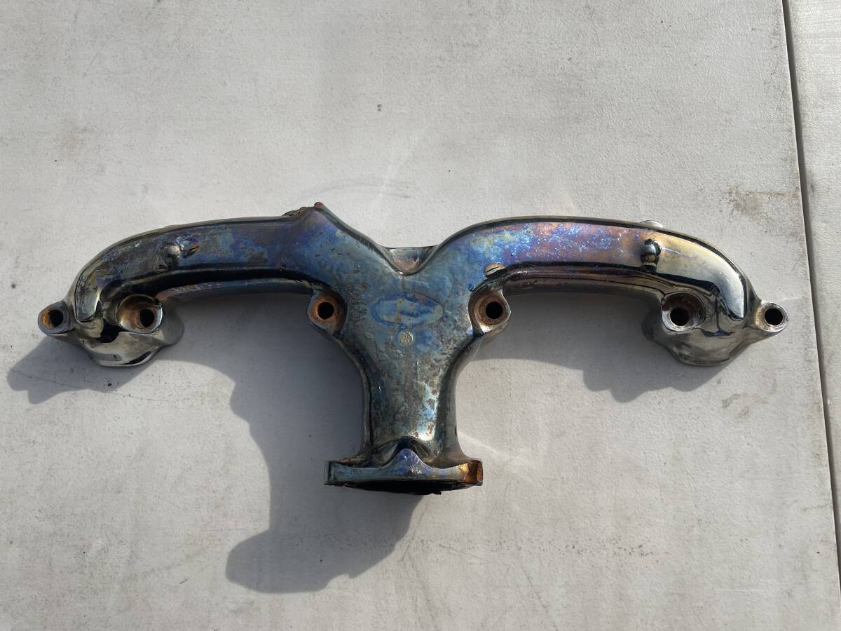 【中古】シボレー スモールブロック用 ステンレス へダース マフラー SBC【格安出品】