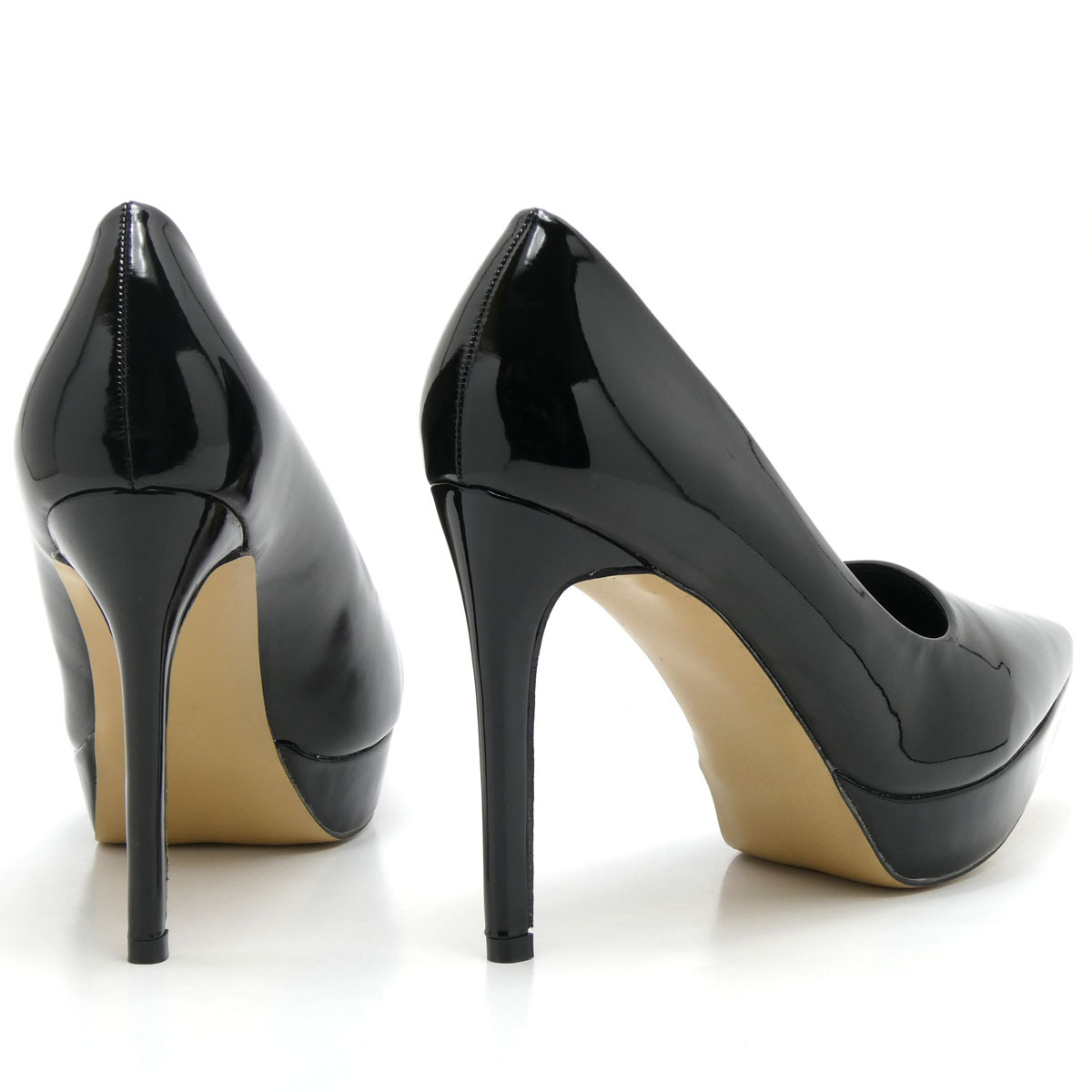  новый товар большой размер туфли-лодочки черный 26cm 131400-42 эмаль style передний толщина низ storm высокий каблук 