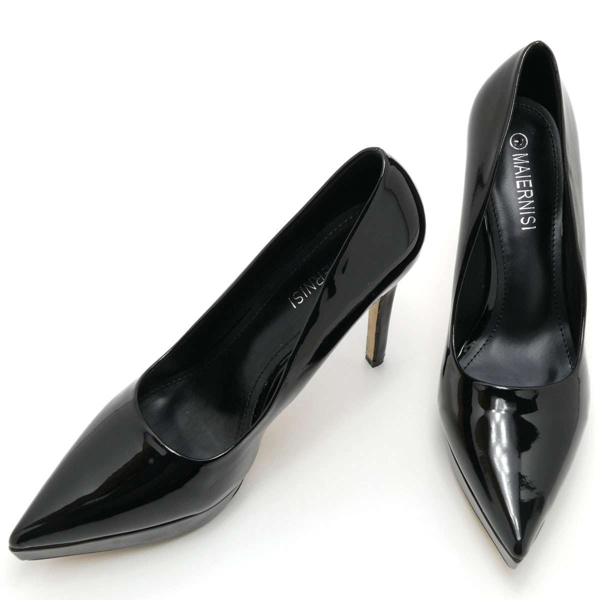  новый товар большой размер туфли-лодочки черный 26cm 131400-42 эмаль style передний толщина низ storm высокий каблук 