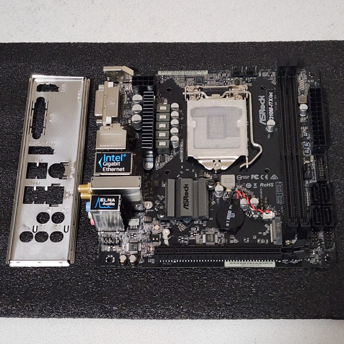 ASRock H310M-ITX/ac IOパネル付属 LGA1151 Mini-ITX ASRock H310M-ITX/ac IOパネル付属 LGA1151 Mini-ITX