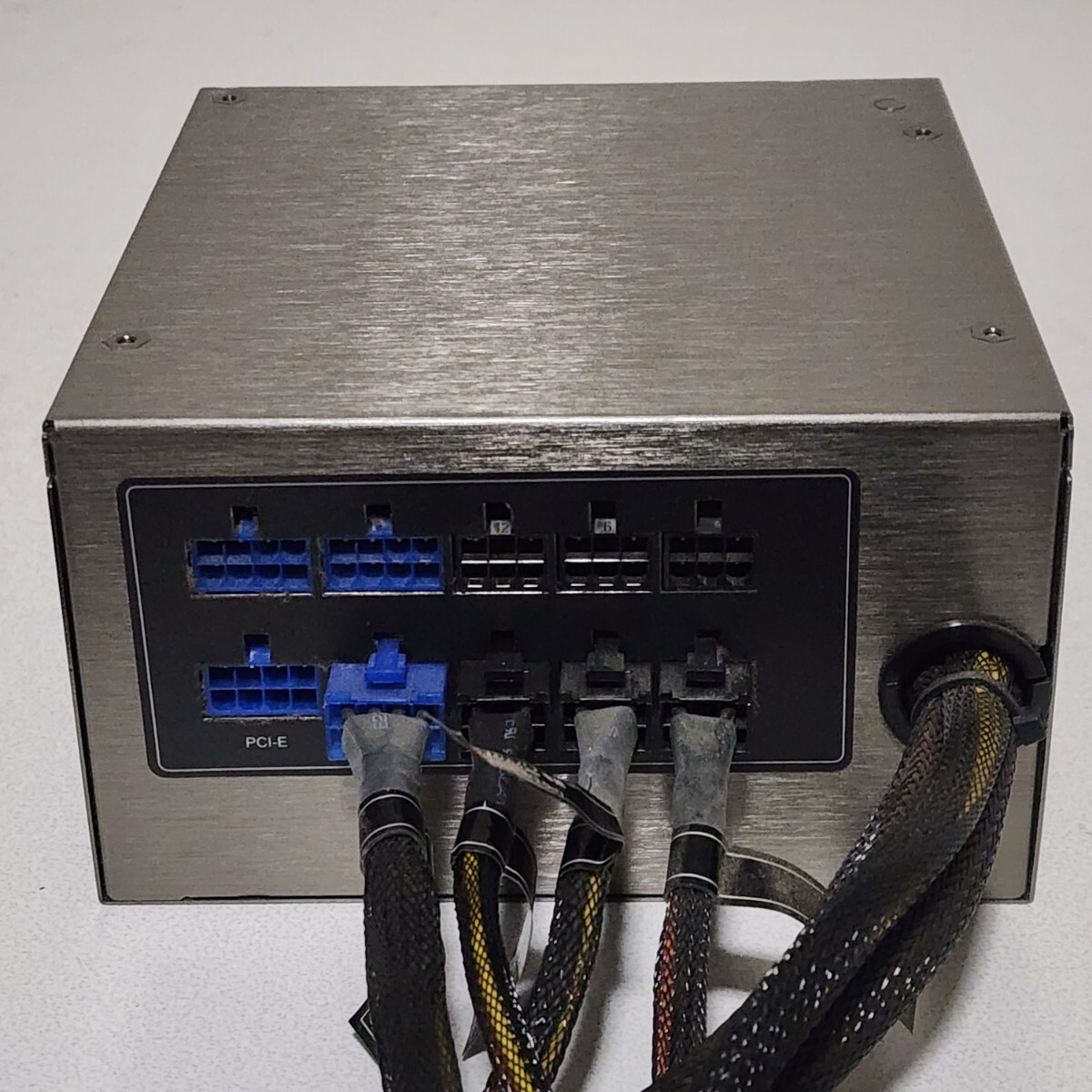 SCYTHE 超力2 CHOURIKI2 PLUG-IN(SPCR2-750P) 750W 80PLUS SILVER認証 ATX電源ユニット セミプラグイン 動作確認済み PCパーツ