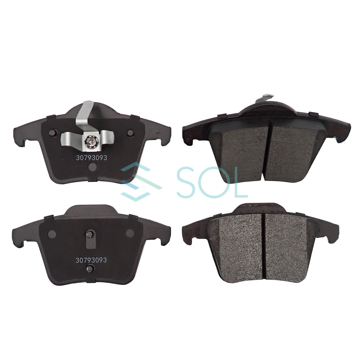 HAPAD VOLVO ボルボ XC90I 2.5 3.2 T6 V8 AWD リア ブレーキパッド 左右セット 30793093 18時まで即日出荷_画像2