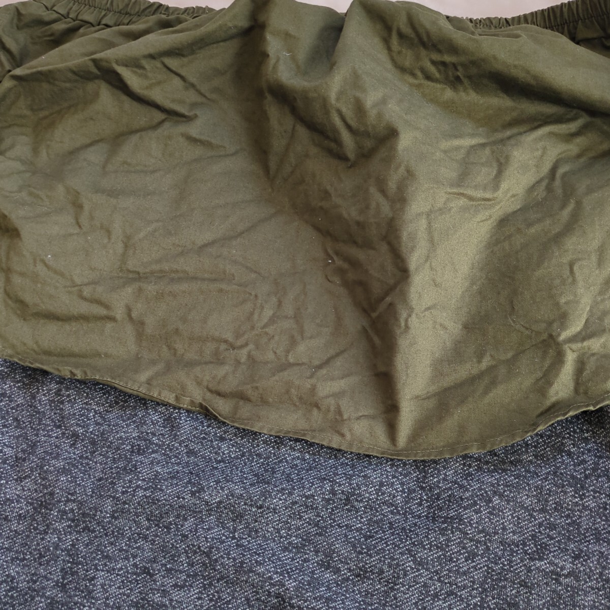 膝丈スカート*お尻隠し*大きいサイズ*６Ｌ*腰巻き*used品_画像3