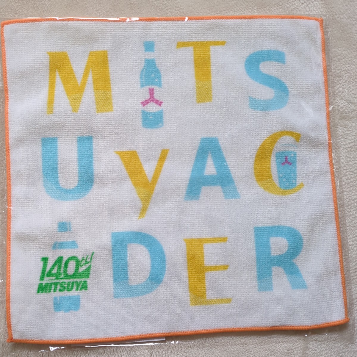 Asahi*三ツ矢サイダー*オリジナルハンドタオル*新品２枚_画像4