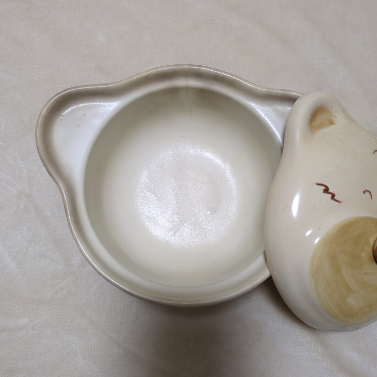 1人用*煮込みうどん*ミニ鍋*used品_画像2