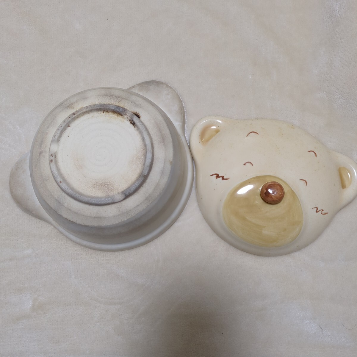 1人用*煮込みうどん*ミニ鍋*used品_画像3