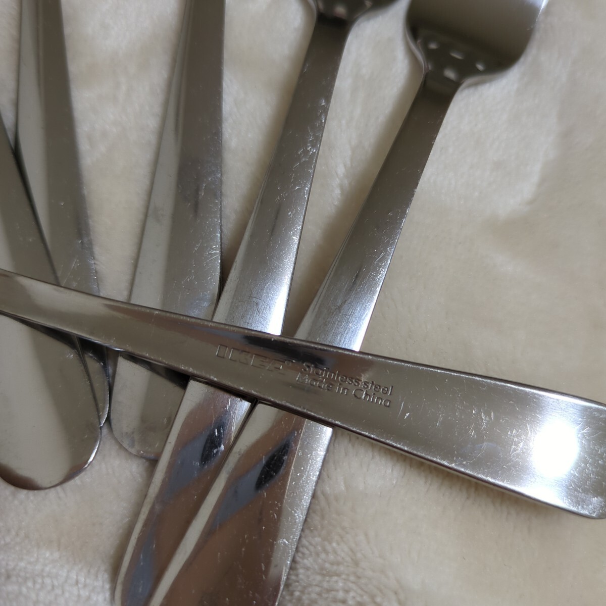 カトラリー*IKEA*フォーク*used品_画像2