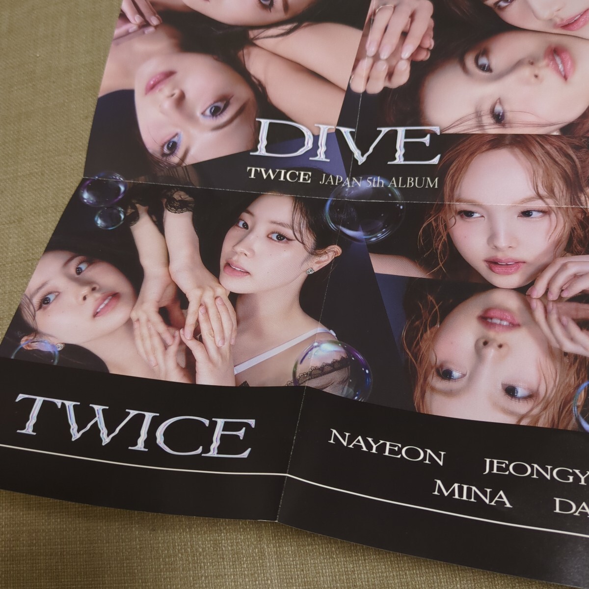 TWICE*DIVE*ミニポスター_画像4